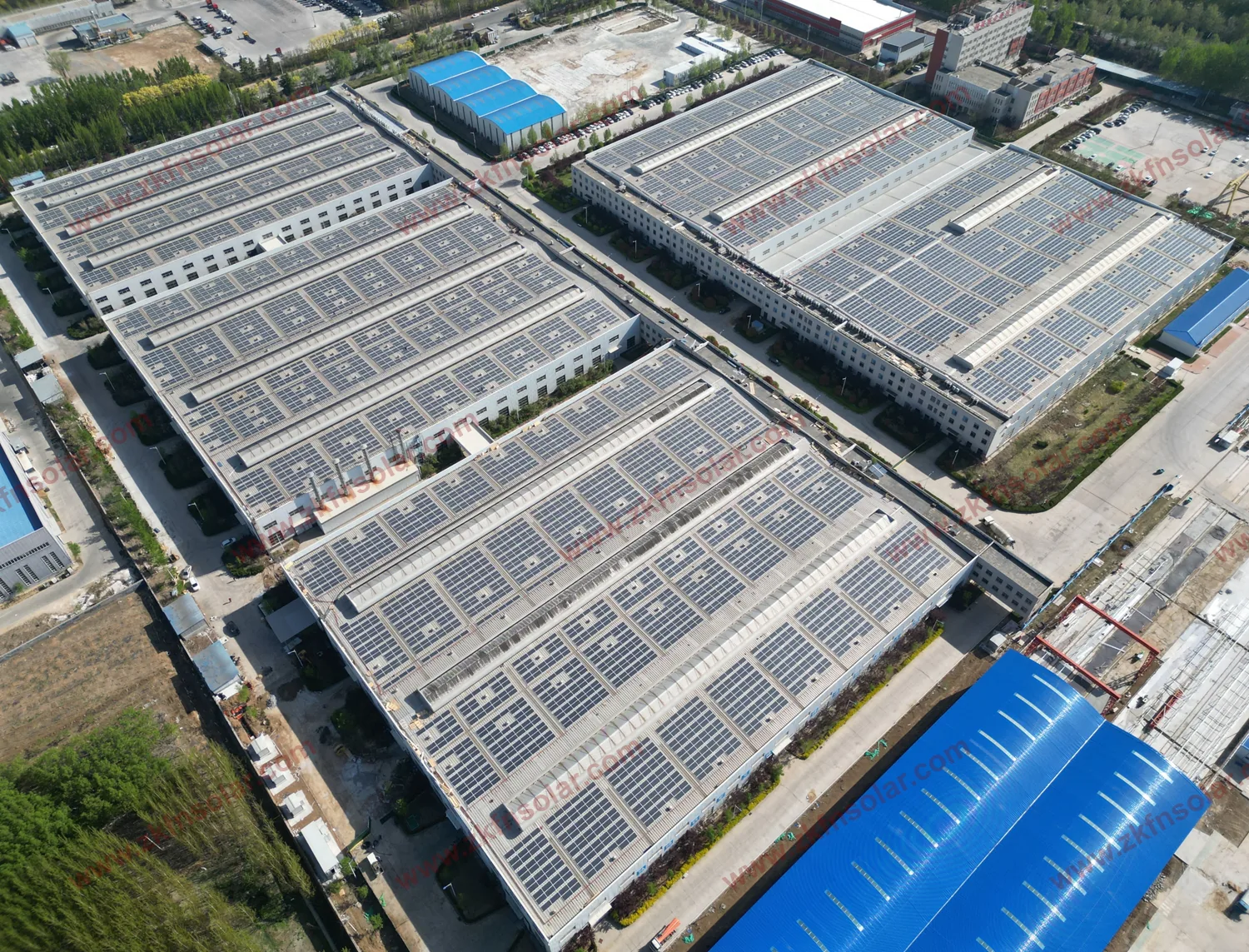 済南第一工作機械工場軽量PVプロジェクト